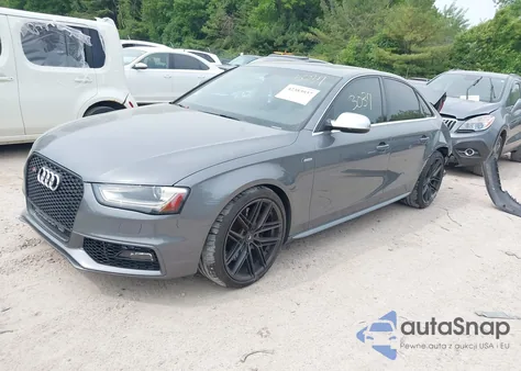 2013 Audi S4 3.0T Premium Plus z USA, uszkodzony, nr VIN WAUBGAFL5DA174638